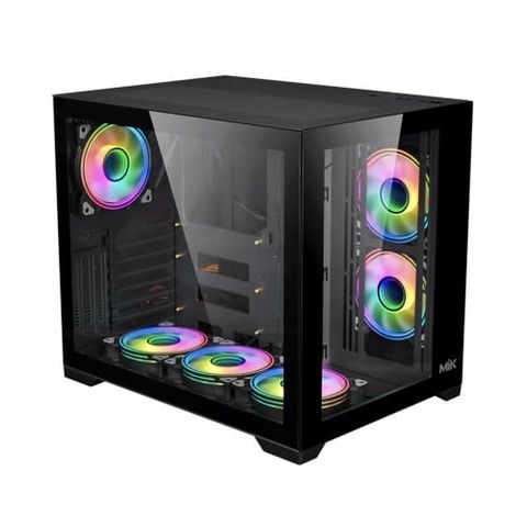 Mik Lv12 – Black – Mid Tower Case