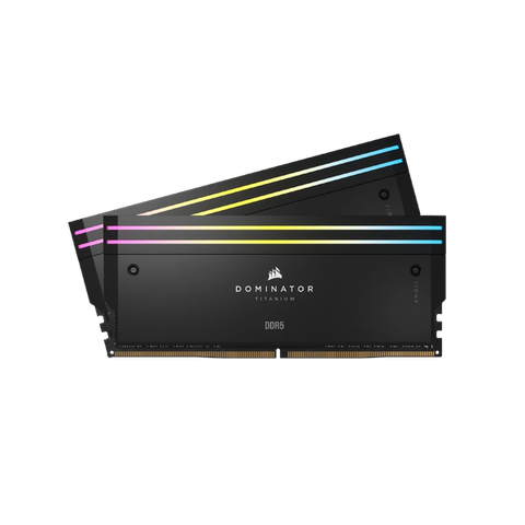 RAM Corsair Dominator Titanium Black 96GB (2x48GB) RGB 6600 DDR5 (CMP96GX5M2B6600C32)