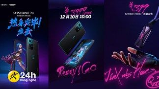 OPPO Reno7 Pro phiên bản Liên Minh Huyền Thoại ra mắt: Nhanh tay thì còn chậm tay thì hết, bán cả củ sạc theo phong cách LoL