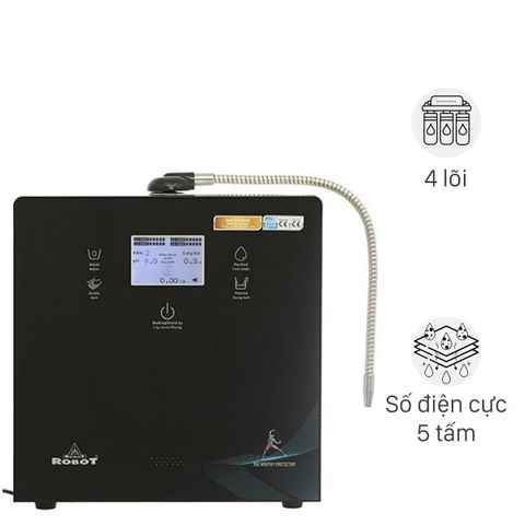 Máy lọc nước điện giải ion kiềm ROBOT IonPrince 59X 4 lõi 5 tấm điện cực
