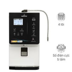  Máy lọc nước điện giải ion kiềm nóng nguội lạnh ROBOT IonQueen 511X 4 lõi 5 tấm điện cực 