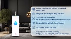 Máy lọc nước RO nóng nguội Hydrogen ROBOT HydroMegaPlus-9X 9 lõi 