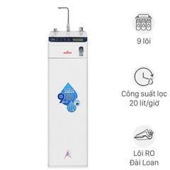  Máy lọc nước RO nóng nguội lạnh Hydrogen ROBOT HydroElite-9X 9 lõi 