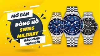 Thương hiệu đồng hồ Thụy Sỹ nổi tiếng Swiss Military chính thức được mở bán, thêm một sự lựa chọn mới nữa dành các bạn
