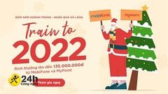  MobiFone tri ân khách hàng trong sự kiện 'Train to 2022: Đón năm hoành tráng - Nhận quà xả láng' với nhiều phần quà hấp dẫn 