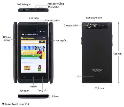 Mobiistar Touch Bean 414