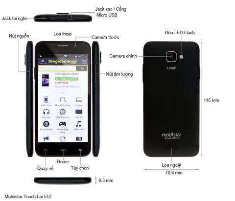 Mobiistar Touch Lai 512