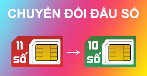 Danh sách đổi đầu số các nhà mạng Vitettel, Mobifone, VinaPhone,...
