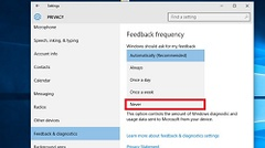  Bỏ chức năng theo dõi và gởi báo cáo từ Windows 10 