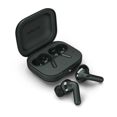 Motorola Moto Buds + Noise Cancellation In-Ear Headphones - Grey