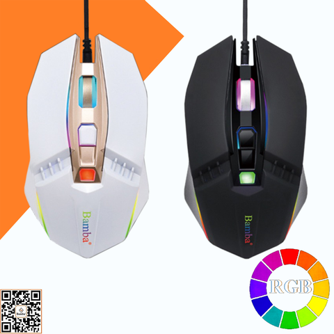 Mouse Bamba B02 chuyên game LED RGB