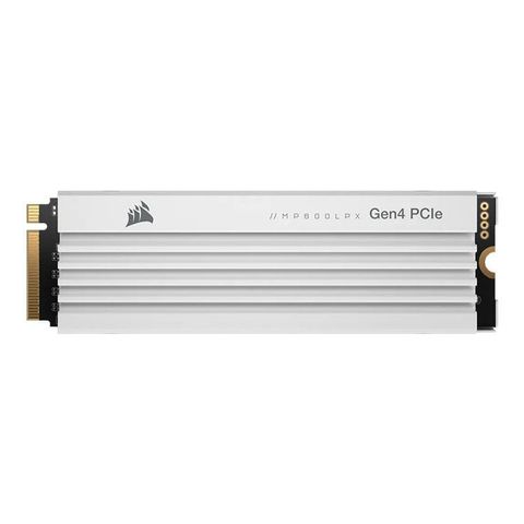 Ổ cứng SSD Corsair MP600 PRO LPX 4TB PCIe Gen4 x4 NVMe M.2 SSD White - PS5* Compatible