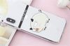 Ốp lưng iPhone X Nhựa dẻo in hình Simple JM Heo vàng Pbag