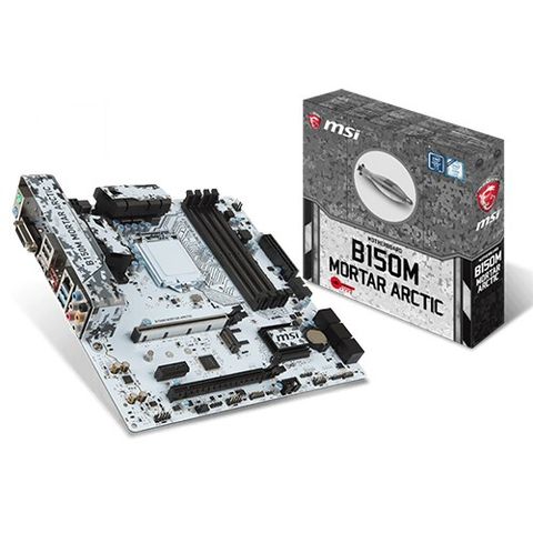 MSI B150M Mortar Arctic