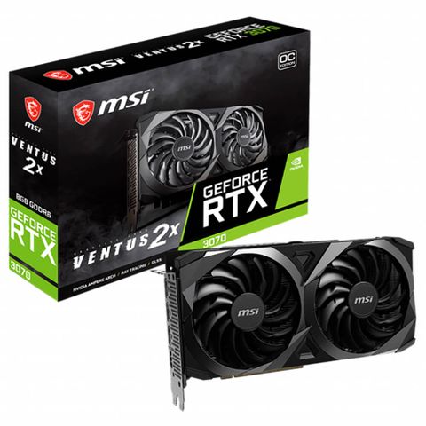 Card Vga Msi Geforce Rtx 3070™ Ventus 2x Oc – 8gb Gddr6 V2