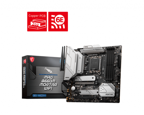 Bo Mạch Chủ Msi Mag B660m Mortar Wifi Ddr5 2Te