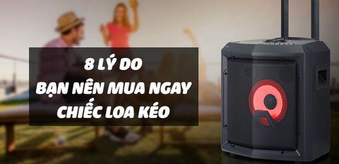 8 lý do bạn nên mua ngay chiếc loa kéo để thỏa sức hát karaoke trong ngày Tết