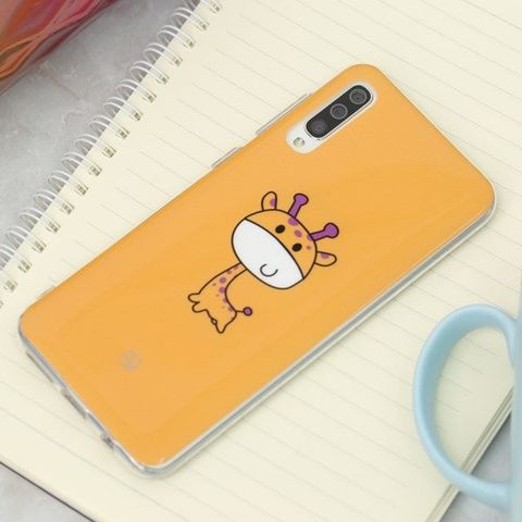 Ốp lưng Galaxy A50/A50s nhựa dẻo in hình bóng IMD TPU JM 19E065 Hươu vàng