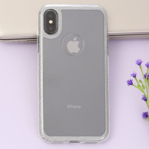 Ốp lưng iPhone X nhựa dẻo viền cứng SHINING OSMIA