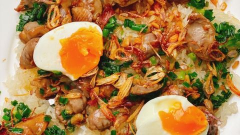 Cách nấu xôi lòng gà dẻo ngon đậm đà siêu lạ miệng cho bữa sáng