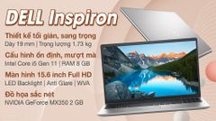  Laptop Dell Inspiron 15 3511 i5 1135G7/8GB/512GB/2GB MX350/Office H&S/Win11 (70270650) 