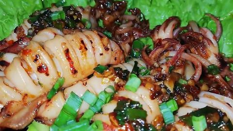 Cách làm mực chiên mắm tỏi ớt thơm ngon hấp dẫn đậm đà hương vị