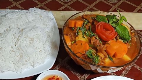 Cách nấu bò sốt vang với gấc mềm ngon, hấp dẫn và vô cùng đơn giản