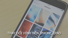  Cài đặt hình nền, hình nền màn hình khoá iPhone 