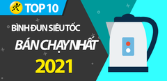  Top 10 bình đun siêu tốc chạy nhất năm 2021 tại Điện máy XANH 