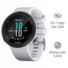  Đồng hồ thông minh Garmin Swim 2 dây silicone trắng 
