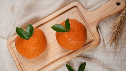 Cách làm bánh phô mai hình trái cam cực ngon cực hot mà dễ làm tại nhà