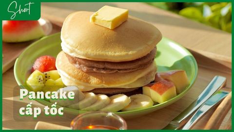 Cách làm bánh pancake bằng bột pha sẵn thơm ngon đơn giản tại nhà