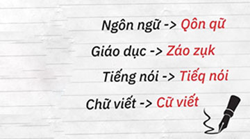 Bạn có muốn thử cách viết mới của Tiếng Việt
