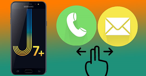 Cách bật chế độ vuốt để gọi hoặc nhắn tin trên Samsung Galaxy J7 Plus