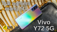  Trải nghiệm mạng 5G Vinaphone trên Vivo Y72 5G: Tốc độ nhanh khủng khiếp, tải game 1 GB chỉ trong vòng 1 phút 