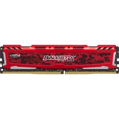  Crucial Ballistix Sport Lt Red 8Gb Ddr4-2400 Udimm 