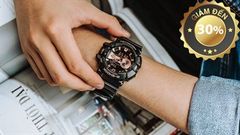  Giới thiệu đến bạn top đồng hồ G-shock nam mang thiết kế mạnh mẽ, thời trang đang ưu đãi 30% cực ngon ngọt, xem liền nhé 