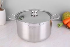  Nồi inox 3 đáy nắp inox 28 cm Fivestar FSN28-SW 
