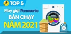  Top 5 máy giặt Panasonic bán chạy nhất năm 2021 tại Trung Tâm Bảo Hành 