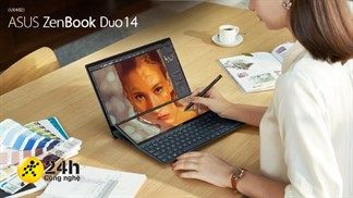 ASUS ra mắt ZenBook Duo 14 tại Việt Nam: Laptop 2 màn hình mỏng nhẹ nhất thế giới, dùng Intel Core i thế hệ 11