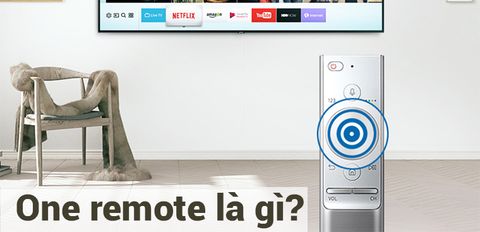 One Remote là gì? Các tính năng nổi bật của One Remote trên tivi Samsung