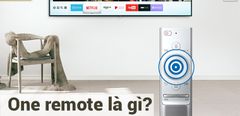  One Remote là gì? Các tính năng nổi bật của One Remote trên tivi Samsung 
