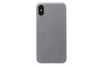 Ốp lưng iPhone X Nhựa dẻo Fibrin JM Bạc