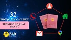  Nóng: Tổng hợp tất cả các thông tin cần biết trong sổ hộ khẩu điện tử mới từ 1/7, chi tiết đến cả... nhóm máu 