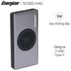 Pin sạc dự phòng Polymer 10.000mAh Type C PD Mophie Powerstation XL