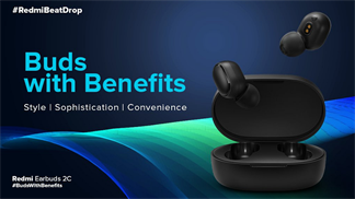 Redmi chính thức ra mắt 2 mẫu tai nghe Redmi SonicBass và Redmi Earbuds 2C với mức giá chỉ từ 300 nghìn đồng