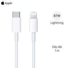  Cáp Type C - Lightning 1m Apple MM0A3 Trắng 