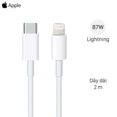 Cáp Type C - Lightning 2m Apple MQGH2 Trắng 