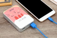  Pin sạc dự phòng 7500mAh AVA Cat 3S Cam Trắng 