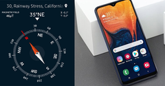  Cách kiểm tra Samsung Galaxy A12 có cảm biến la bàn không cực dễ 
